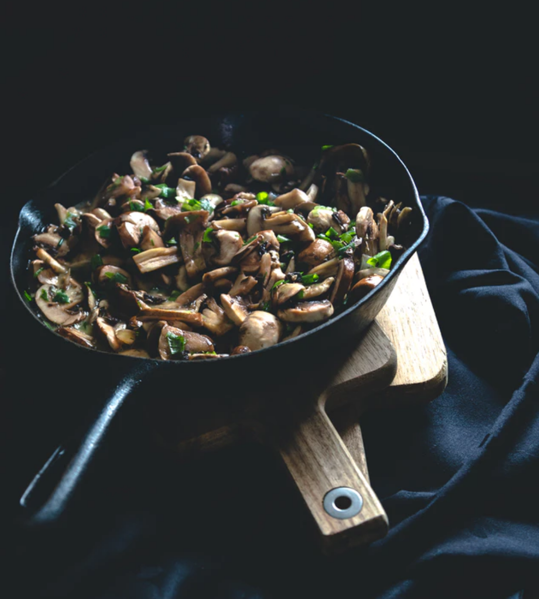Peri Peri Stuffed Shrooms