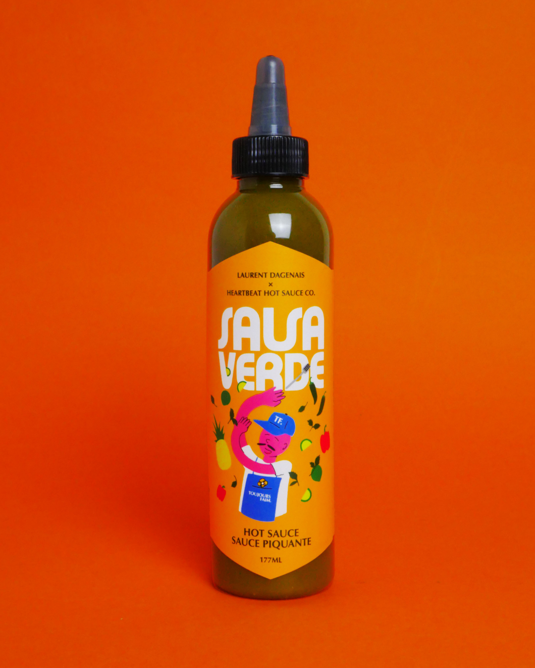 Salsa Verde by Heartbeat Hot Sauce x Laurent Dagenais