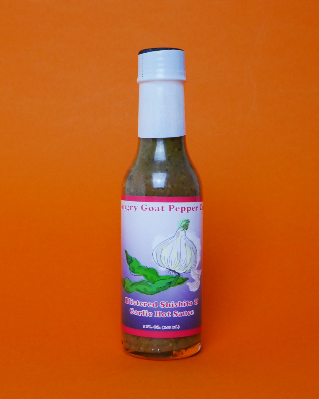 Blistered Shishito & Garlic | Angry Goat Pepper Co